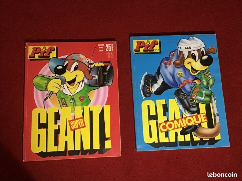 Lot de 2 PIF SUPER GÉANT COMIQUE (image 1)