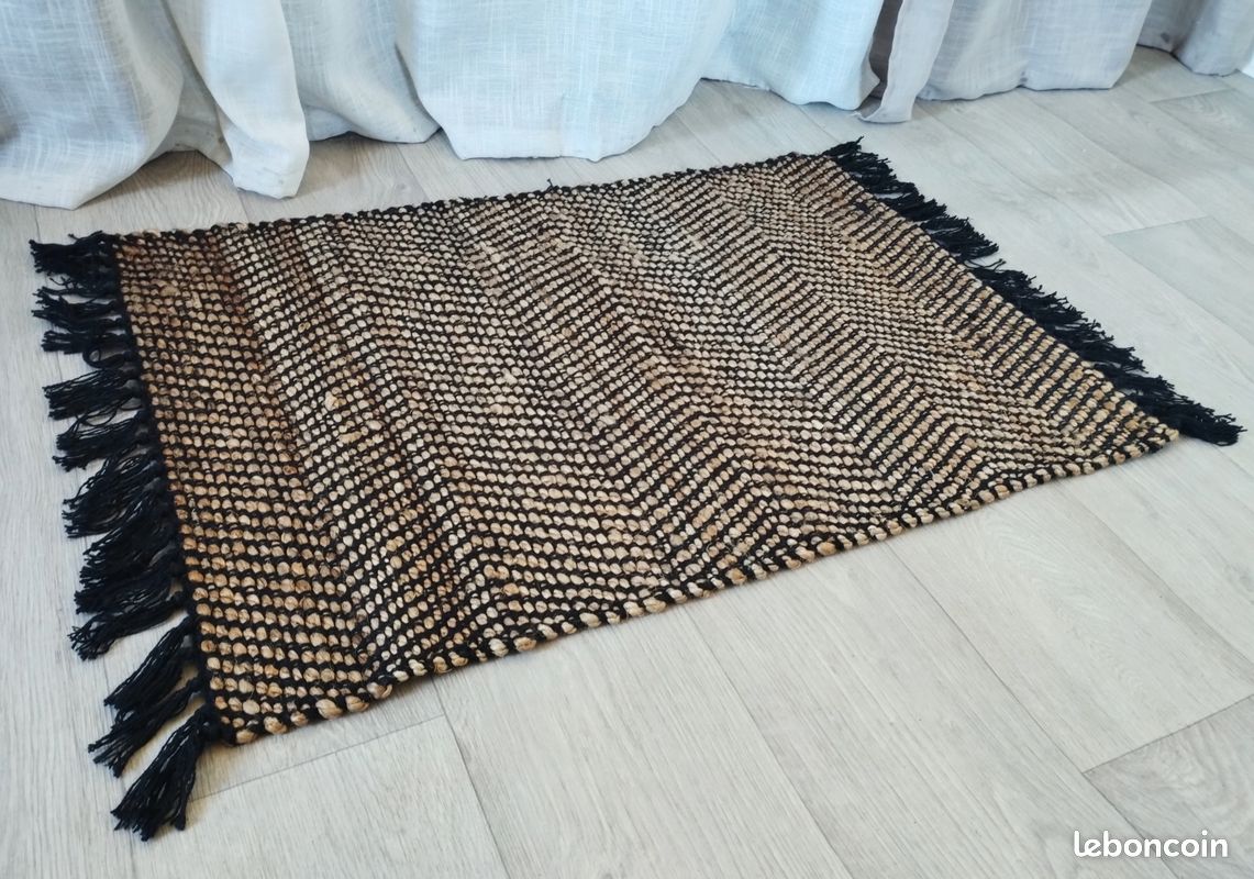 Tapis rectangulaire avec Franges (image 2)