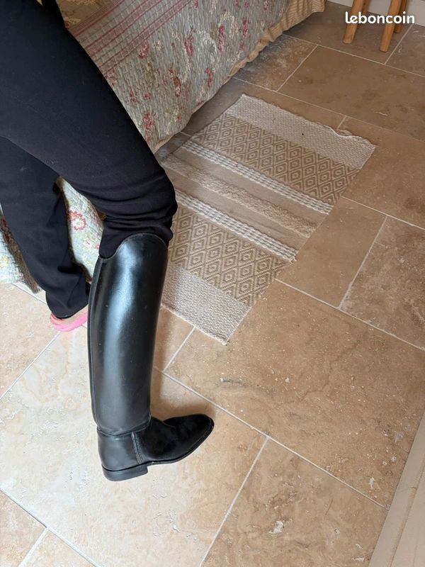 Bottes d'équitation sur-mesure en cuir de luxe - Paris