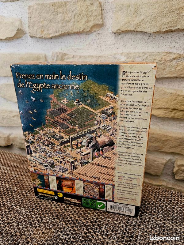 Pharaon : Bâtissez Un Empire Pour L'éternité – PC – Big Box Sierra – Version Française
