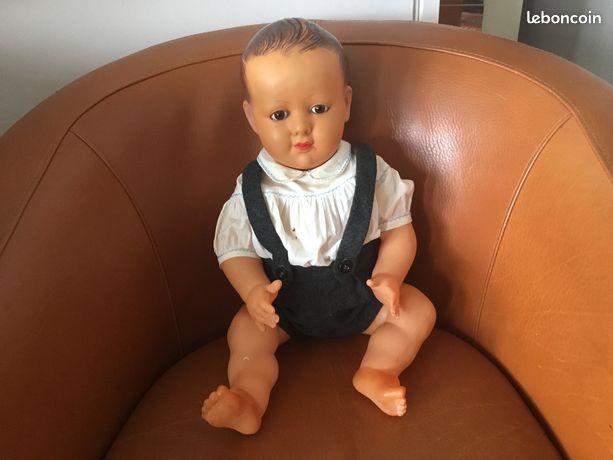 BAIGNEUR PETIT COLLIN Ancien En Celluloïd L'invincible 38 Cm Années 50 En Boite EUR 45,00 - FR