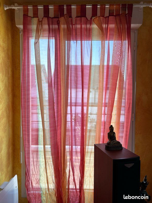4 superbes rideaux comme neuf (image 4)