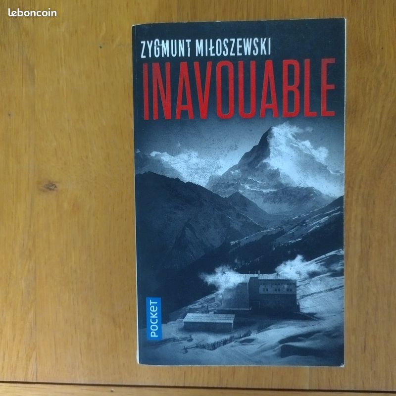 Livre Zygmunt Miloszewski Inavouable (image 1)
