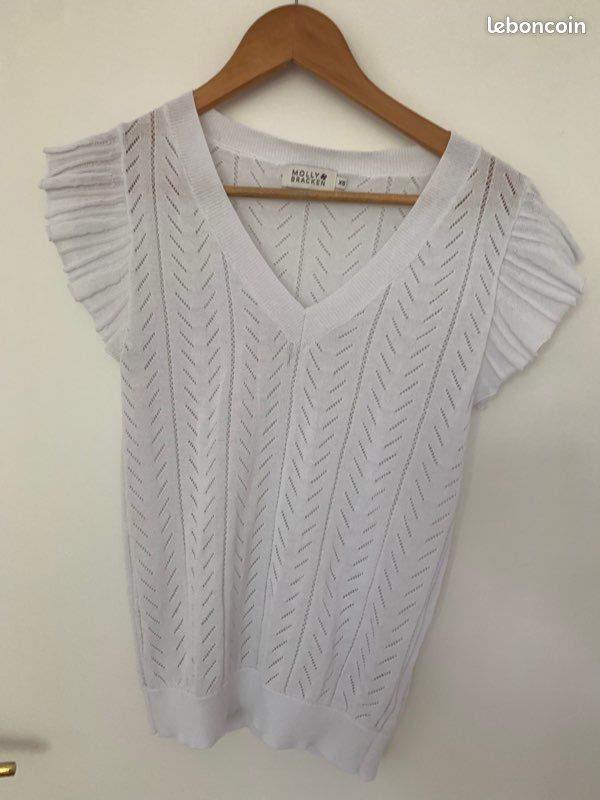 Top blanc Molly Bracken (image 4)