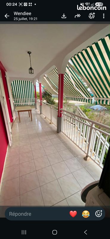 Appartement 4 pièces 100 m² · à Sainte-Anne · 100 m² · 1 300 €