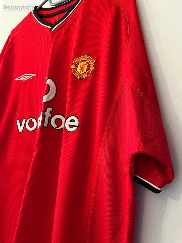 Maillot Manchester United 2001/2002-Home-Umbro. XL (image 5)