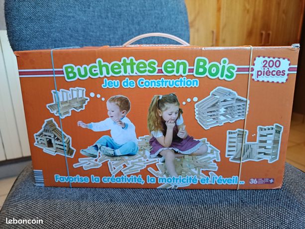 Jeu de 200 planchettes en bois - Veo shop