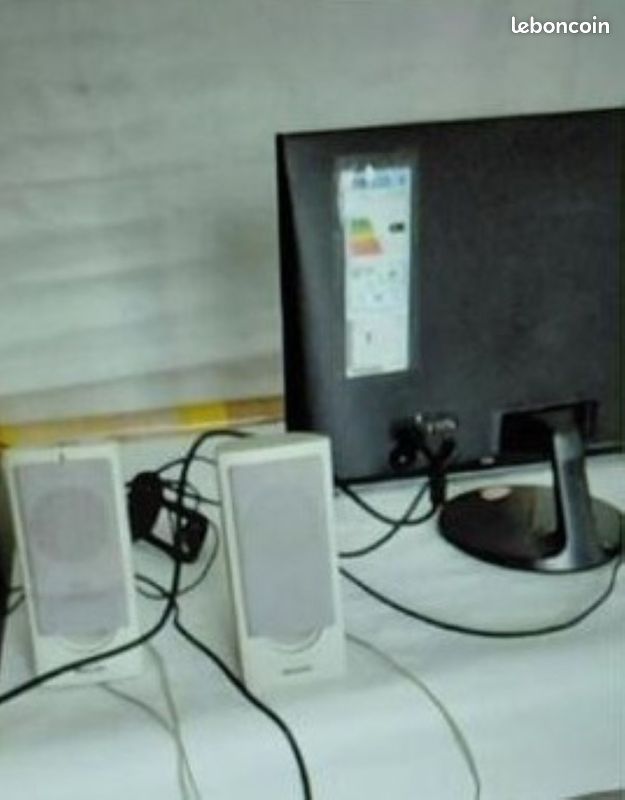 Ecran pc, clavier et souris + camera mobile et haut parleur (image 2)