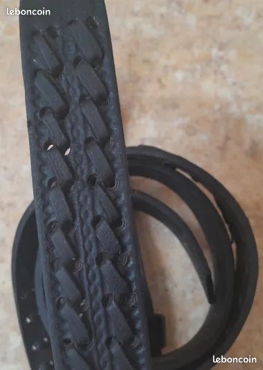 Ceinture en cuir 130 cm (image 4)