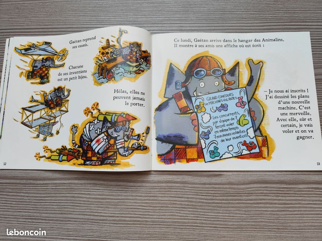 Livre l'éléphant volant (image 3)