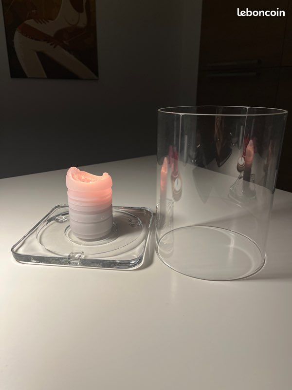 Bougeoir en verre IKEA (image 3)