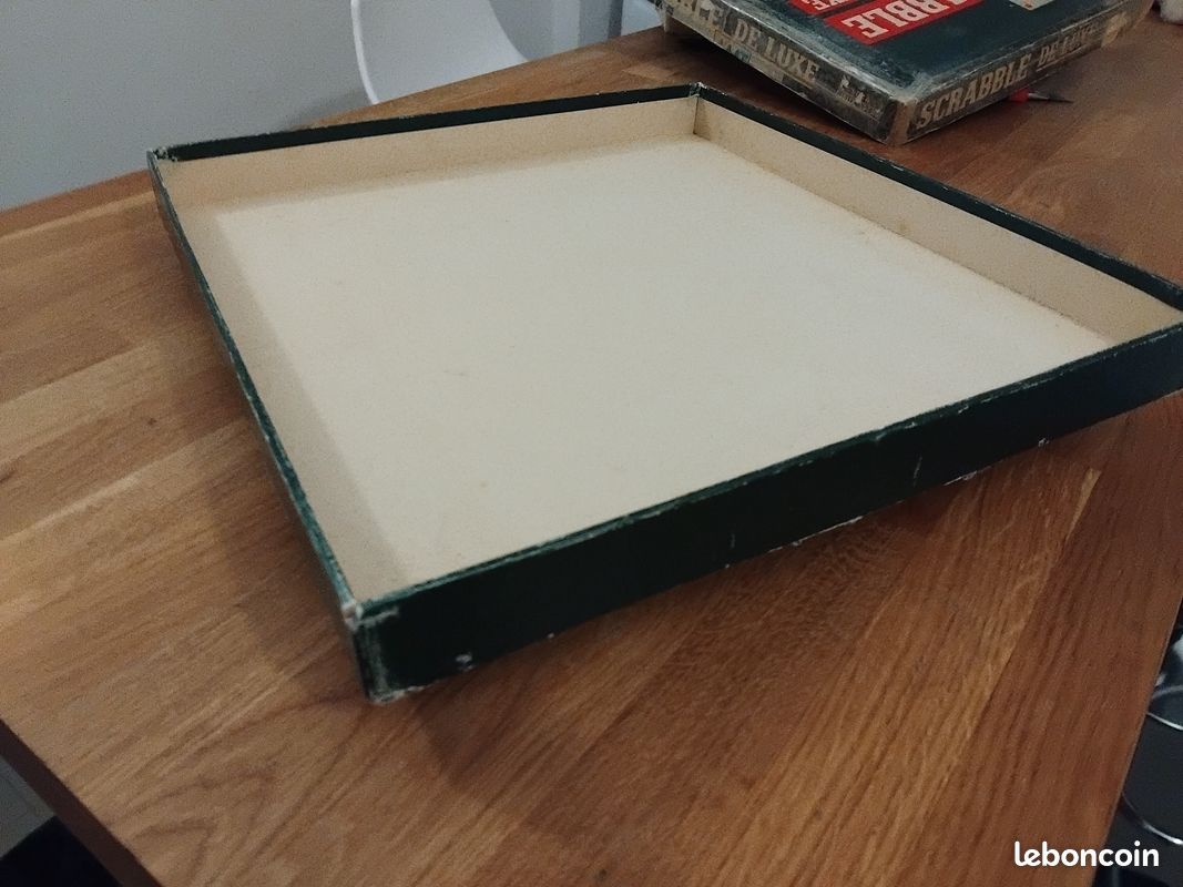 VINTAGE SCRABBLE DE Luxe Netherlands Holland Dutch Rare Turntable £29