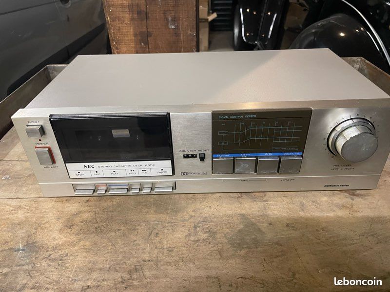 Platine Cassette NEC – Made In Japan – Vintage – Fonctionne – Pour RCA