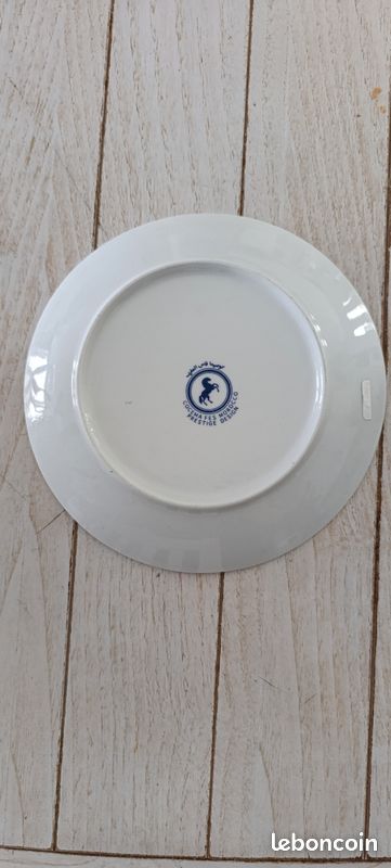 Lot De 6 Assiettes Marocaines COCEMA – Fès – Motif Agadir – 25 Cm – Céramique