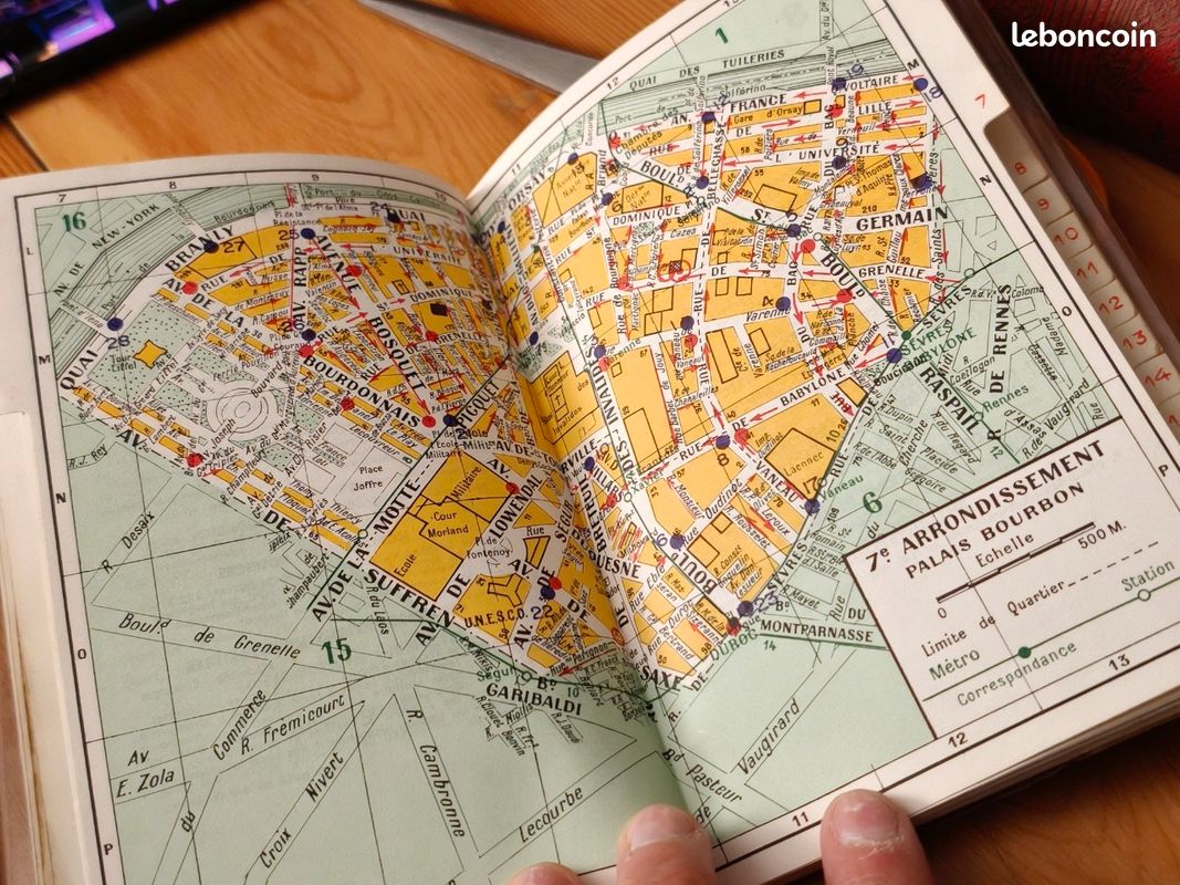PARIS Plans, Indicateur des rues, Editions l'Indispensable modèle police (image 3)