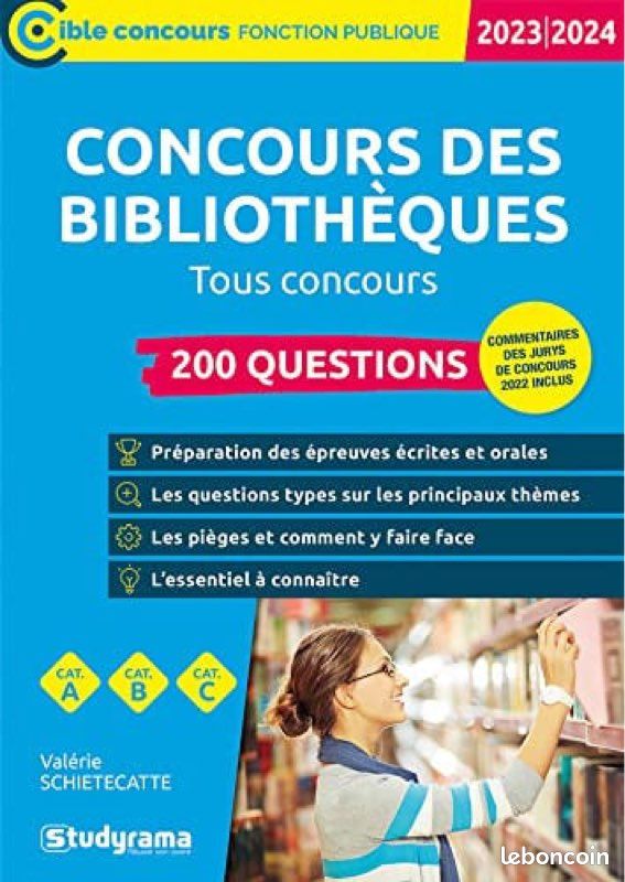 Concours des bibliothèques – 200 questions – Édition 2023-2024 (image 1)