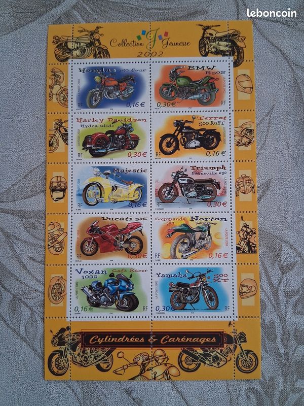 3 planches timbres Collection Jeunesse 2001 2002 2003 (image 3)