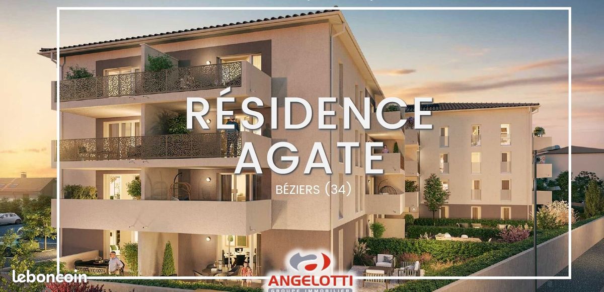 Appartement 2 pièces 40 m² · à Béziers · 40 m² · 610 €/mois