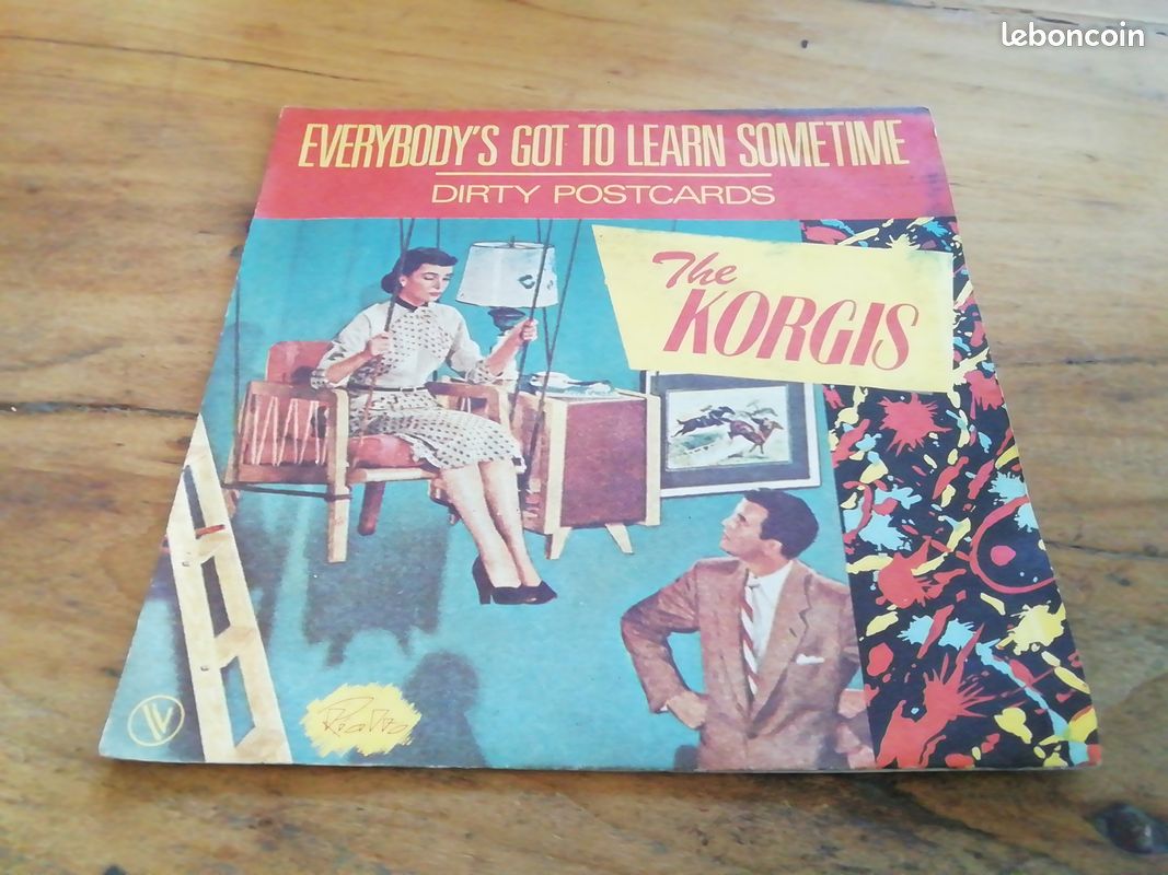 45 tours the korgis everybody's got to learn sometime vogue 101339 time (image 1)