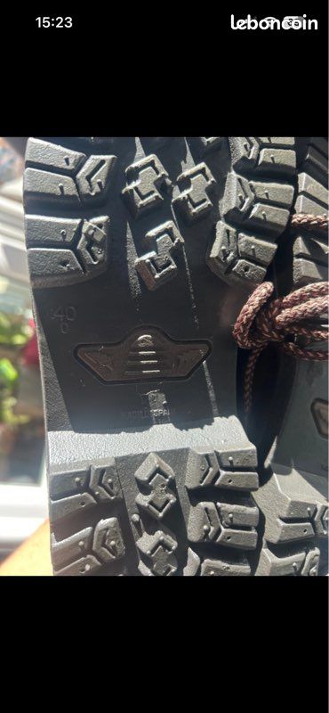 Fortun Boots trekking cuir marron – Pointure 40 – Neuves (image 11)