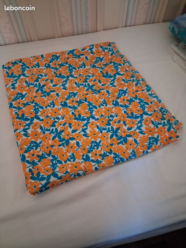 Coupon de tissu coton 8 m x 1 m (image 1)