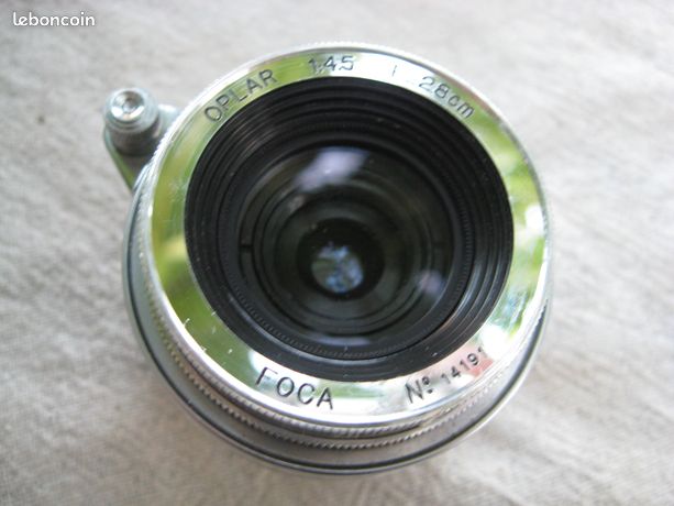 ANCIEN OPL FOCA OPLAR F :3,5/9cm (90MM) a baïonnette EUR 80,00