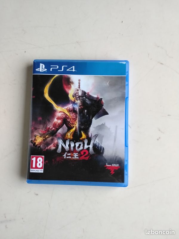 Jeu Nioh Sur PS4 - Boîte Et Notice Incluses, Très Bon état