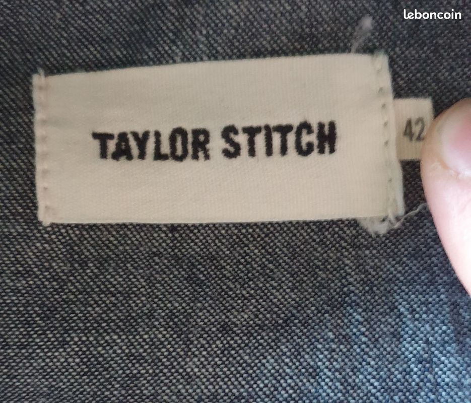 Veste flammé grande taille bleu indigo