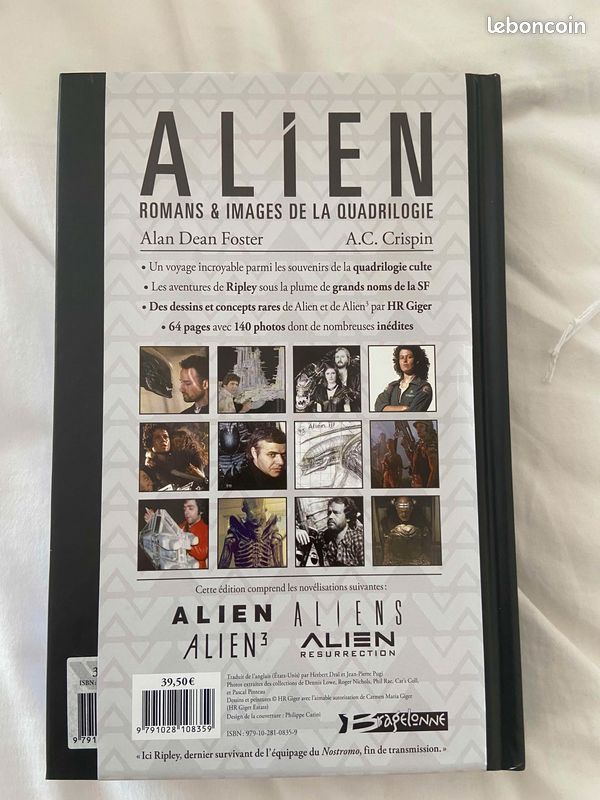Alien - Romans et Images de la Quadrilogie (Alan Dean Foster) (image 2)