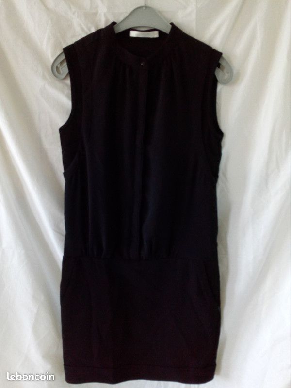 Robe en soie See U Soon noire - 34/36 - NEUF (image 1)