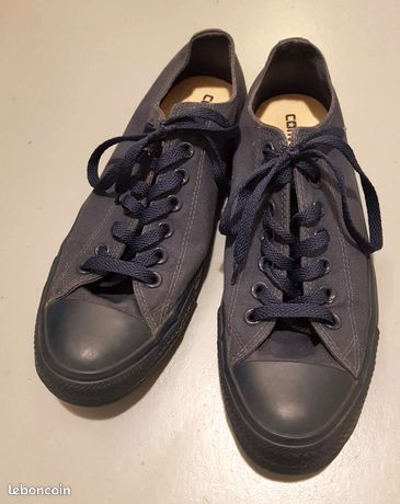 converse homme cuir noir taille 42