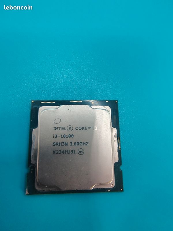 Processeur i3-10100 avec ventirad intel (image 2)