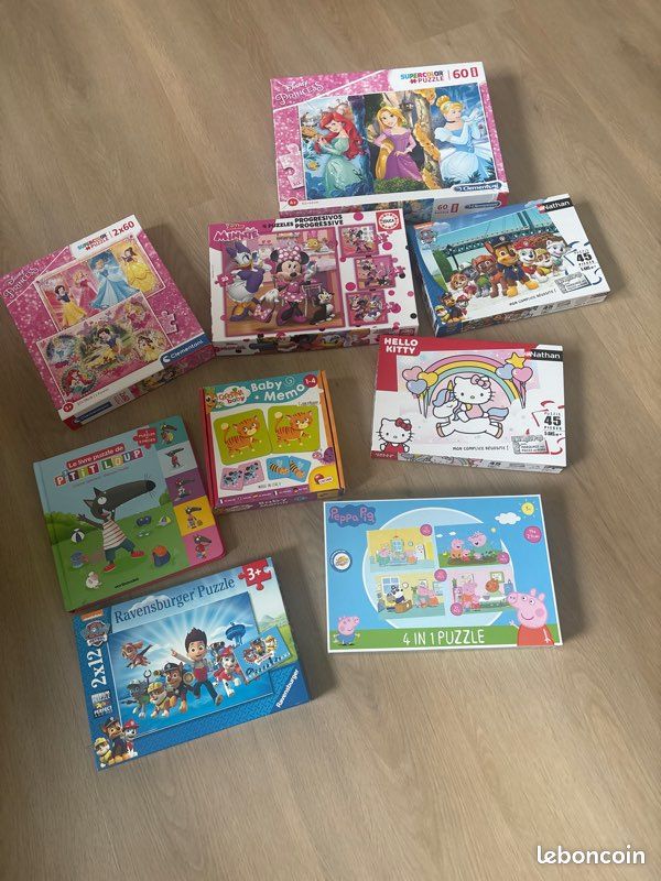 Lot puzzle à partir de 3 ans (image 1)