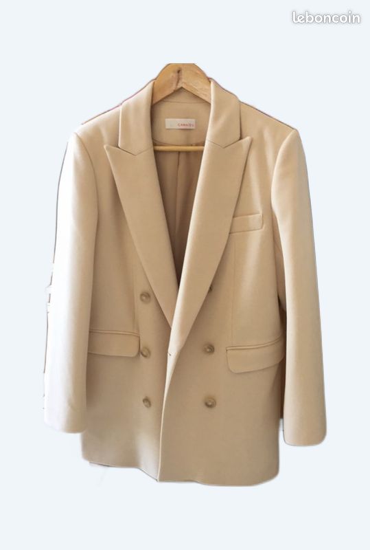 À vendre Veste beige t38 (image 1)