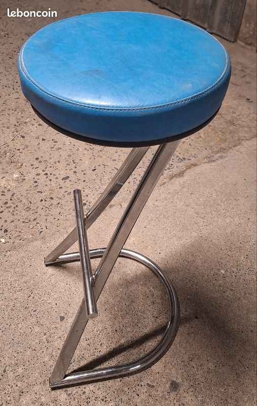 Tabouret de bar vintage (image 3)