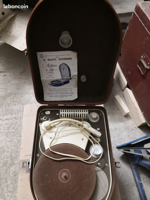 Electrophone Vintage Philips À VENDRE! - FR