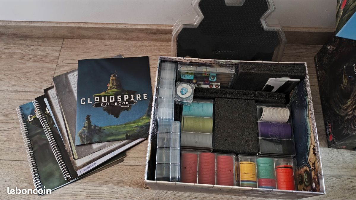 Cloudspire - édition Kickstarter + extension + update V2 - ANGLAIS (image 3)