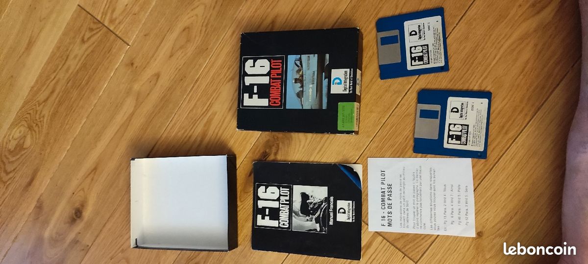 Jeux F-16 combat pilot Atari st (image 3)