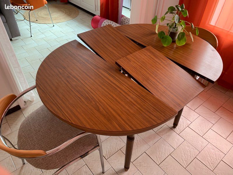 Table ronde extensible - 4 à 6 personnes (image 3)