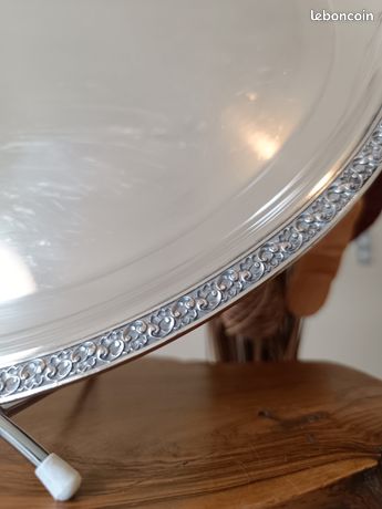 Ancien plateau en argent Gombault - Collection
