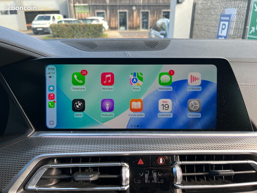 BMW X5 G05 xDrive 45e 394 CV BVA8 M Sport + TVA RÉCUPÉRABLE + TOIT OUVRANT + APPLE CARPLAY + CAMERA 360° + S (image 25)