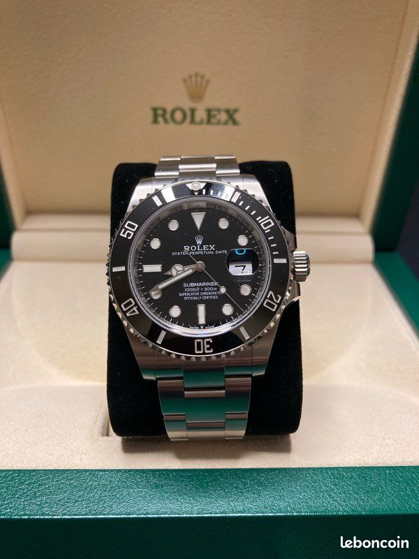 Rolex Cote Argus Montre Montre ROLEX SUBMARINER Date Neuve Montres
