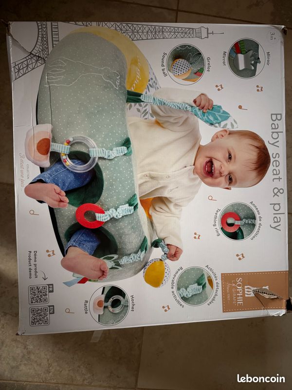 Fauteuil baby seat & play Sophie la girafe (image 9)