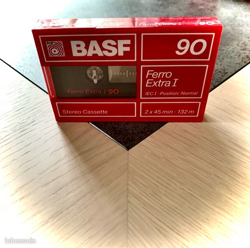 Lot De 4 Cassettes BASF Ferro Extra I 90 - Neuves Sous Blister