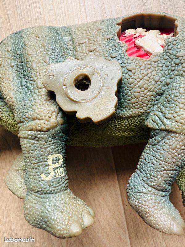 Jurassic Park Triceratops Byggis - Figurine Vintage 1994 - Neuve En Boîte