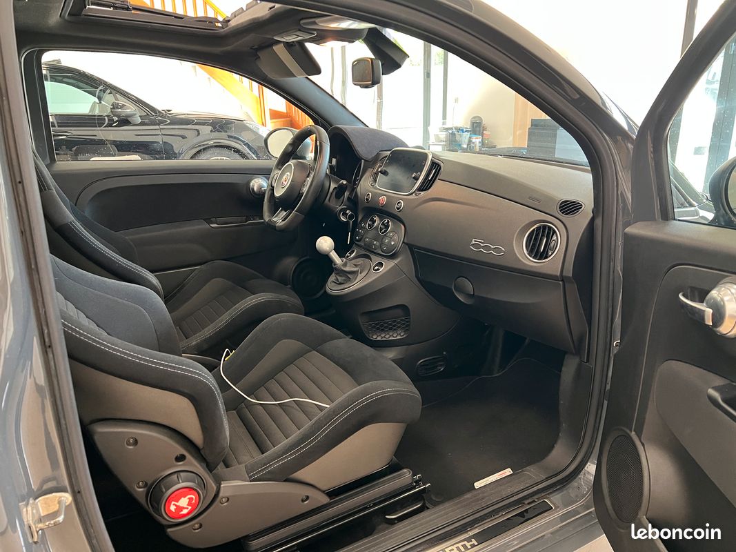 Abarth Fiat 595 Competizione 180cv BVM5 / Ligne Monza / Sièges Sabelt / En Stock / Suivi complet / Rien à prévoir / Pas de Malus / Immat France (image 13)