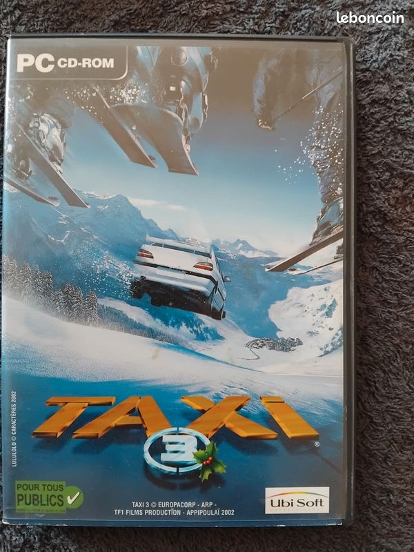 Jeu Taxi 3 Sur PC – Version Française, Bon état, Course PAL
