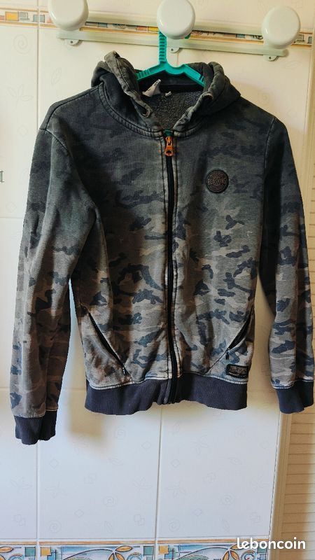 Veste a capuche camouflage Redskins (image 1)