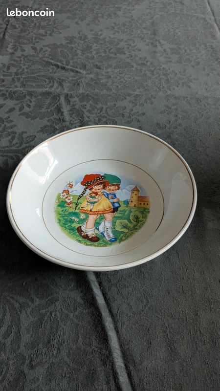 Assiette vintage (image 1)
