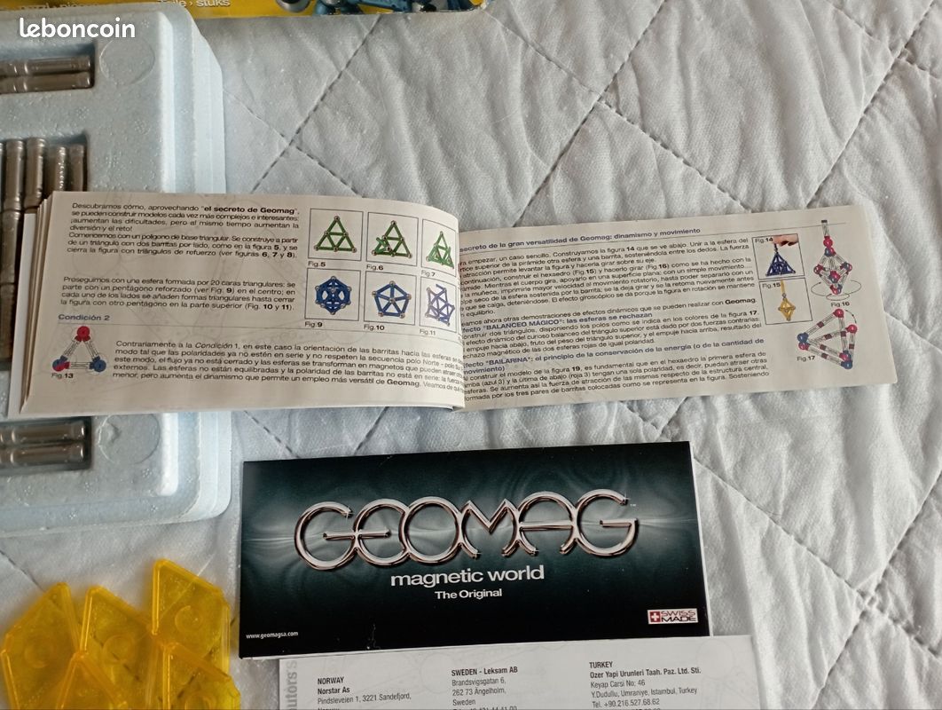 Geomag 96+48 pièces + CD et sac à dos (image 6)